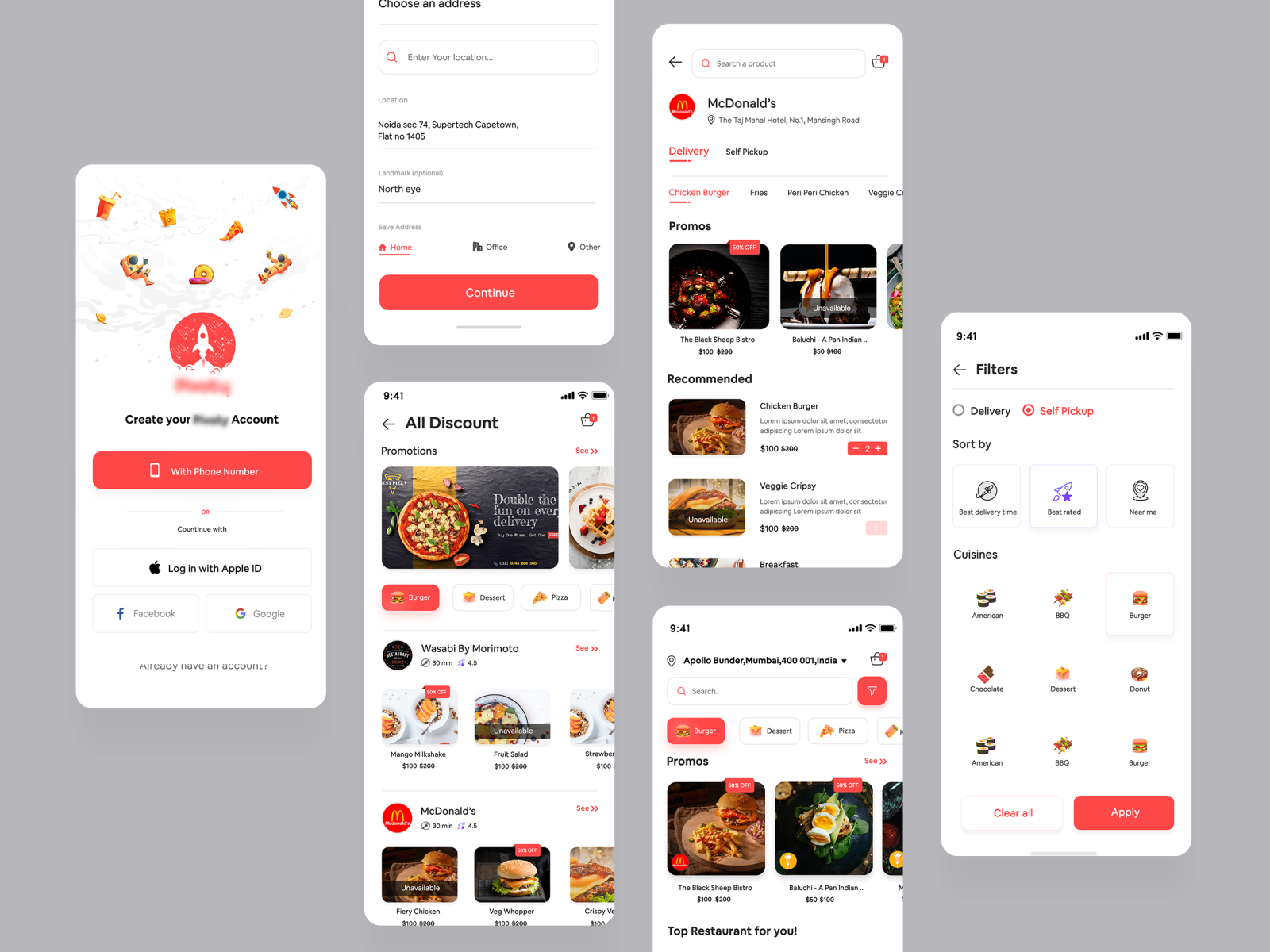 Food Delivery App By Beenu Rai On Dribbble