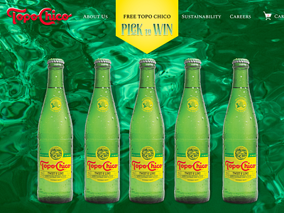 Topo Chico Landing Page #2 | Pick to Win