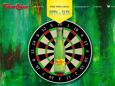 Topo Chico Landing Page #3 | Spin to Win