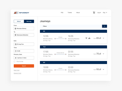 Redesign booking page