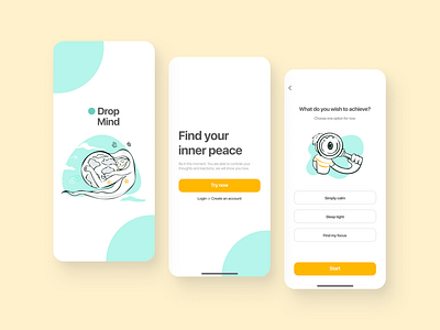 "Drop Mind" Meditation App