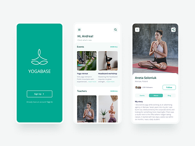 Yoga events | App