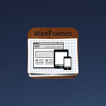 Wireframes for iPad icon