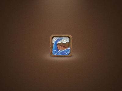 Noah Icon app boat brown icon ios layers wood