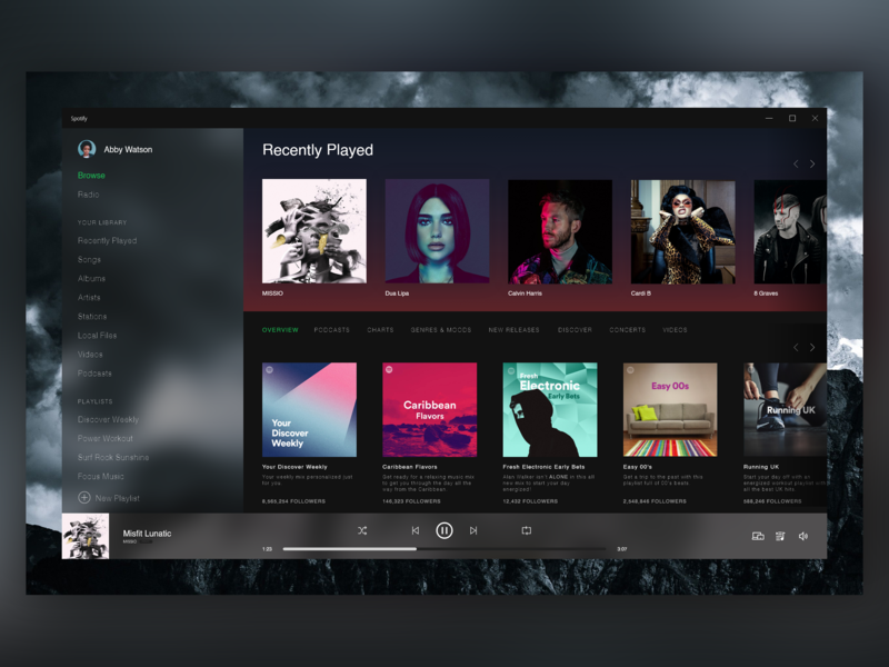 Spotify 1.2.16.947 download the new for windows