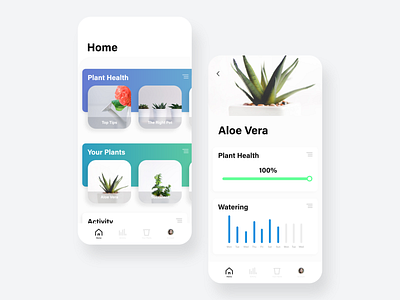 Plant App UI Concept