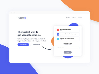 Tweakr.io - The fastest way to get visual feedback app collaboration design feedback tweakr tweakr.io ui user experience visual feedback
