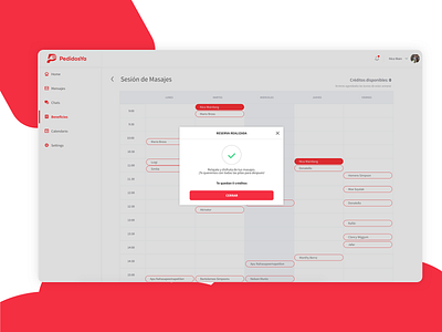 PedidosYa Beneficts branding design ui ux webapp