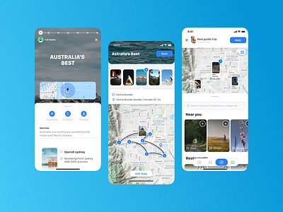 Travel Guide - Mobile app