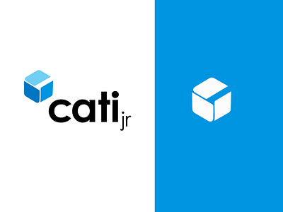 Logo Design - CATI Jr. brand branding geometic logo