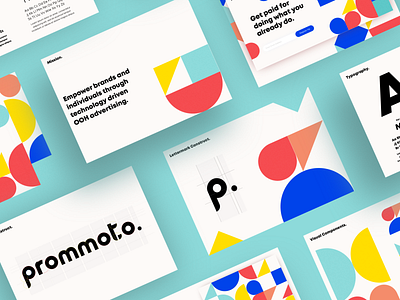 Prommoto Brand Guidelines brandidentity design designagency uxdesign uxui