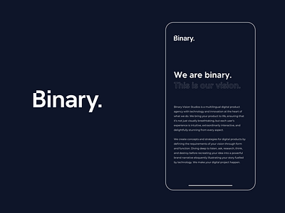 Binary Vision Rebrand