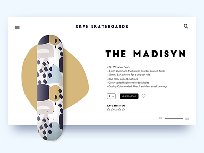 Skye Skateboards Digital Shop brandidentity colorpalette design designagency graphicdesign illustration ui uxui webdevelopment