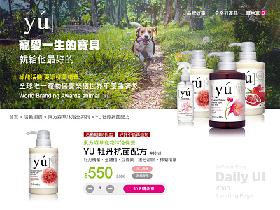 Daily UI 003 dailyui design web desgin