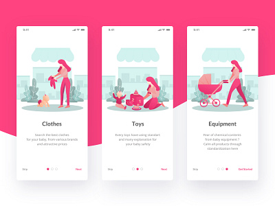 Baby Store App Onboarding