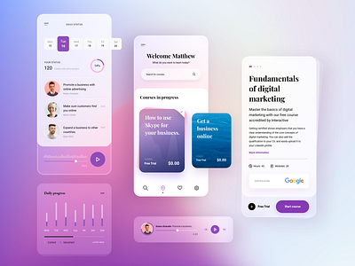 Learning App concept