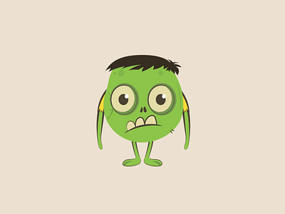 Monster Cry - Character #2 animation app design illustration vector