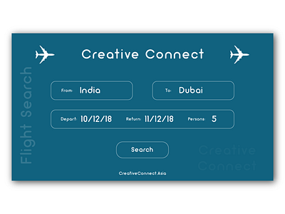 Daily UI - 68 068 animation app branding creative creative connect dailyui design dubai flight flight booking illustration india logo search ui ux vector web website