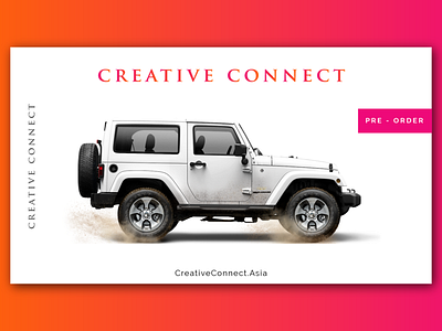 Daily UI - 75 075 animation app branding car creative creative connect dailyui design jeep logo pre pre order tyres ui ux vector vehicle web website