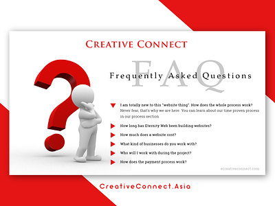 Daily UI - #092 animation app black branding color creative creative connect dailyui design faqs frequently asked questions illustration logo red typography ui ux vector web website