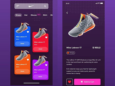 Nike Sport App android app concept icons illustration ios kit logo sport travel ui ux