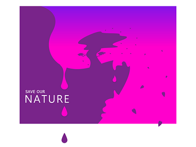 Our Nature animation art branding character color design graphic icon illustration logo nature typography ui ux vector water