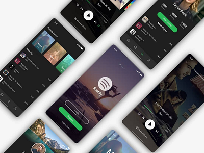 Spotify 1.2 ui ux app ios web logo