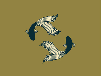 Betta Fish - 1/365 365 everyday illustration vector art vector illustration