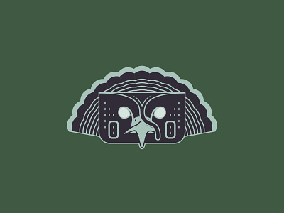 Turkey Totem - 24/365 bird design illustration set symbol set thanksgiving day totem turkey turkey day vector art