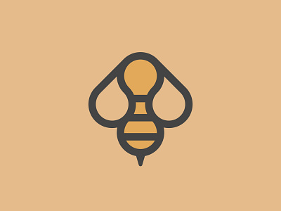 Bee Arrow - 118/365 bees branding brandmark geometric insect logo logodesign logomark logos minimalist simple