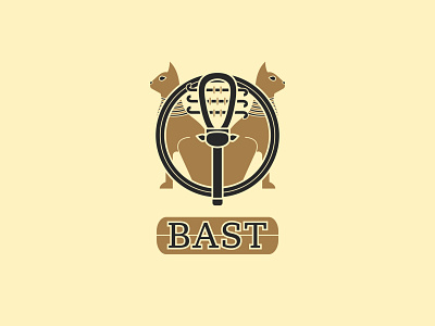 Bast - 130/365 ancient badge branding crest egyptian god history legend myth mythology sistrum