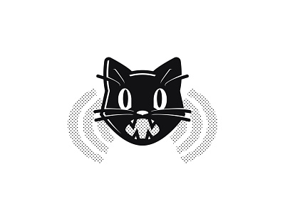 Level 8 Wailer - 142/365 art cartoon cat cute ears illustration illustrations kitten meow simple sound toon vector whiskers