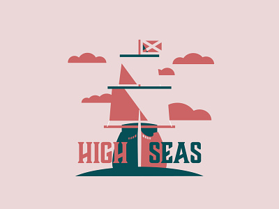 High Seas - 188/365 boat mast ocean sailing sea seas