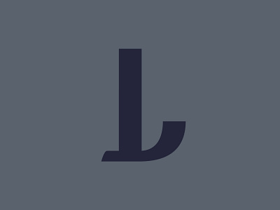 L - 225/365 custom font handlettering letter lettering monogram