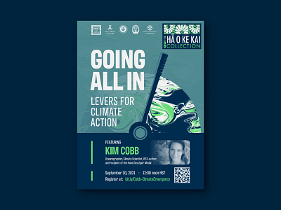 Going All In Poster - 287/365 conservation earth environmentalism green illustration lever poster poster design typography