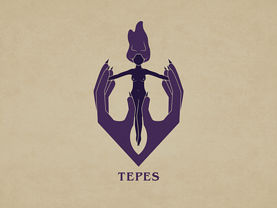 Tepes - 291/365 dark design dracula evil hands logo nude silhouette woman