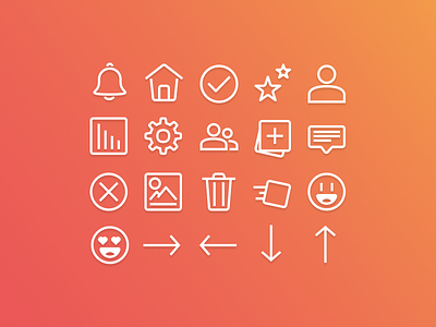App icons app component iconography icons svg ui ux