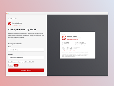 Email Signature Generator