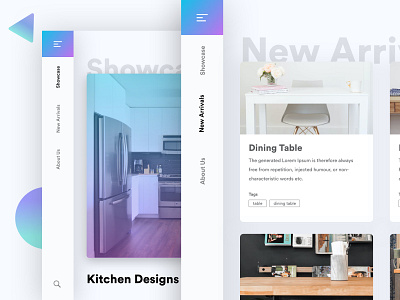 Home Page - Interior Designing design home screen homepage ui ux website