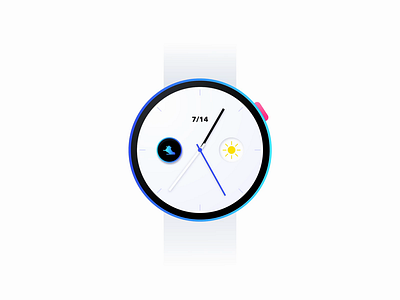 Running - WATCH APP 2d animation duration exercise health interaction design motion design running steps ux design visual design watch watch app watchface wearable
