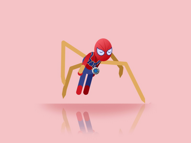 Crawling - SPIDER-MAN 2danimation ae farfromhome heart ironman motiongraphic spider spiderman tonystark