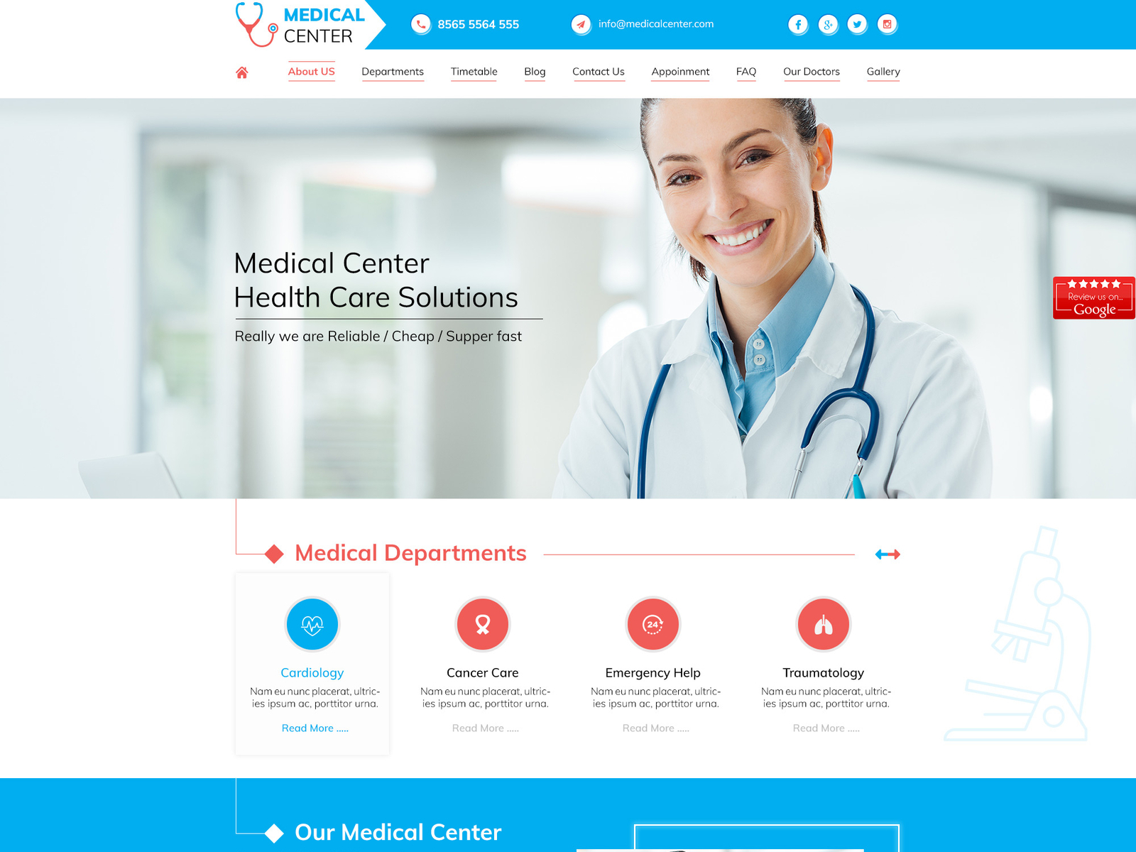 Medical Center 2 by Yeasin on Dribbble