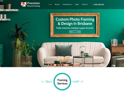 Precision Picture Framing blog website blogger clean food gallery instagram lifestyle modern personal blog photography polaroid travel