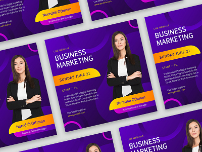 Business Marketing Template banner design branding business ecommerce product image graphic design instagram post social campaign social media typography