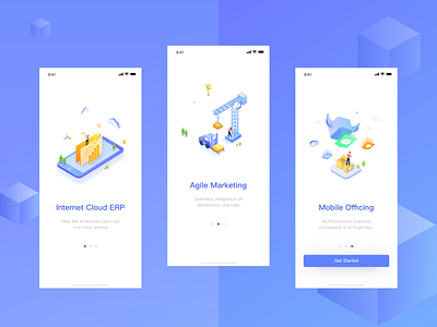 Oksales-Boot page app design ui 插图