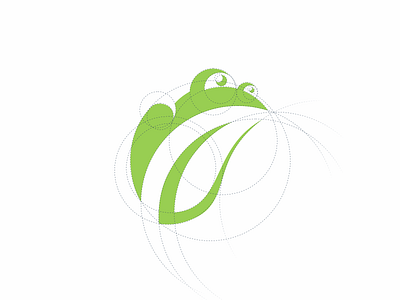 FROG + LEAF brand branding design graphic illustration inspiration logo ui ux vector