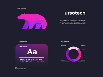 Ursotech logo design brand branding design graphic illustration inspiration logo ui ux vector