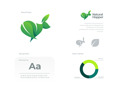 Natural Hopper logo brand branding design graphic illustration inspiration logo ui ux vector