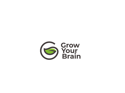 Grow your brain brand branding design graphic illustration inspiration logo ui ux vector