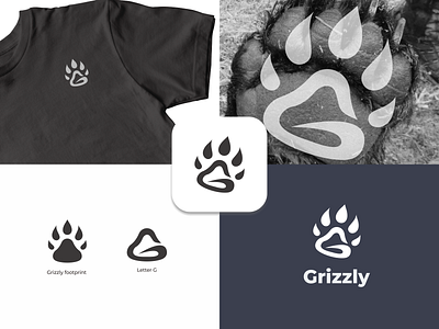 Grizzly logo concept brand branding design graphic illustration inspiration logo ui ux vector